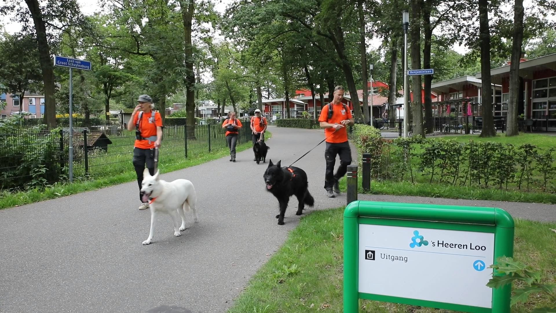 Speurhonden Zoeken Naar Vermiste Samed Uit Apeldoorn